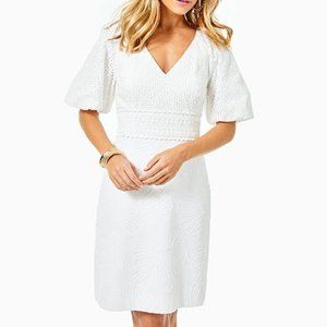 Lilly Pulitzer, White Dress, Size 6
